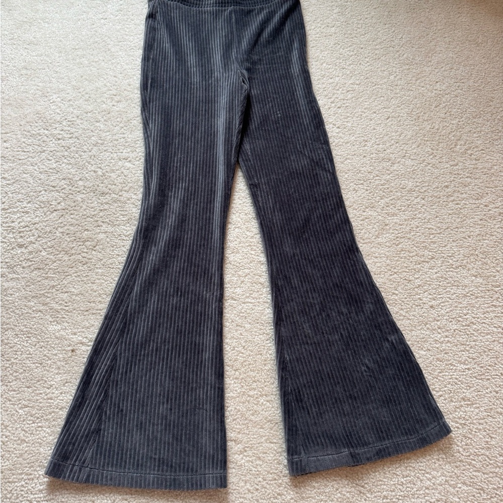 Aerie Gray Corduroy Pants